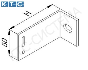 КОМПЛЕКТУЮЩИЕ - Кронштейн К-0.5-120 