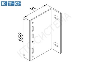 КОМПЛЕКТУЮЩИЕ - Кронштейн К-2-120 