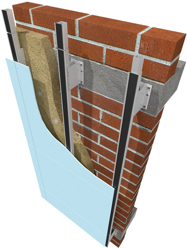 Фасадные системы  и подсистемы - КТС-2А высокопрочная для фиброцементных плит